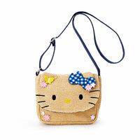Hello Kitty Bookbag Woven Wind Childrens Backpack Small Fresh Messenger Bag B384 3