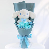 Hello Kitty Bouquet Sanrio Kawaii Plush Toy Soft Stuffed Graduation Birthday Gifts - Lusy Store LLC