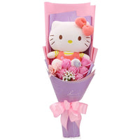 Hello Kitty Bouquet Sanrio Kawaii Plush Toy Soft Stuffed Graduation Birthday Gifts - Lusy Store LLC