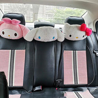 Hello Kitty Car Decorations Kawaii Sanrios Interior Decoration Center Console Rearview Mirror - Lusy Store LLC