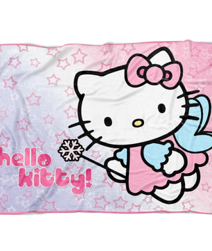 Hello Kitty Cute Fleece Blanket Lightweight Supremely Soft - Lusy Store