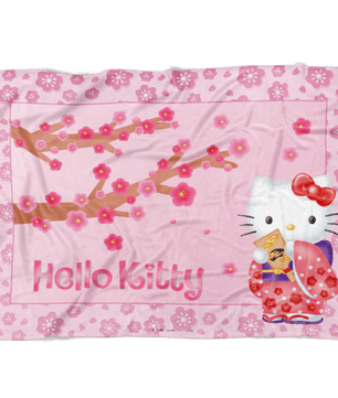 Hello Kitty Cute Fleece Blanket Lightweight Supremely Soft Blanket Set Baby Throw Blankets for Baby - Lusy Store