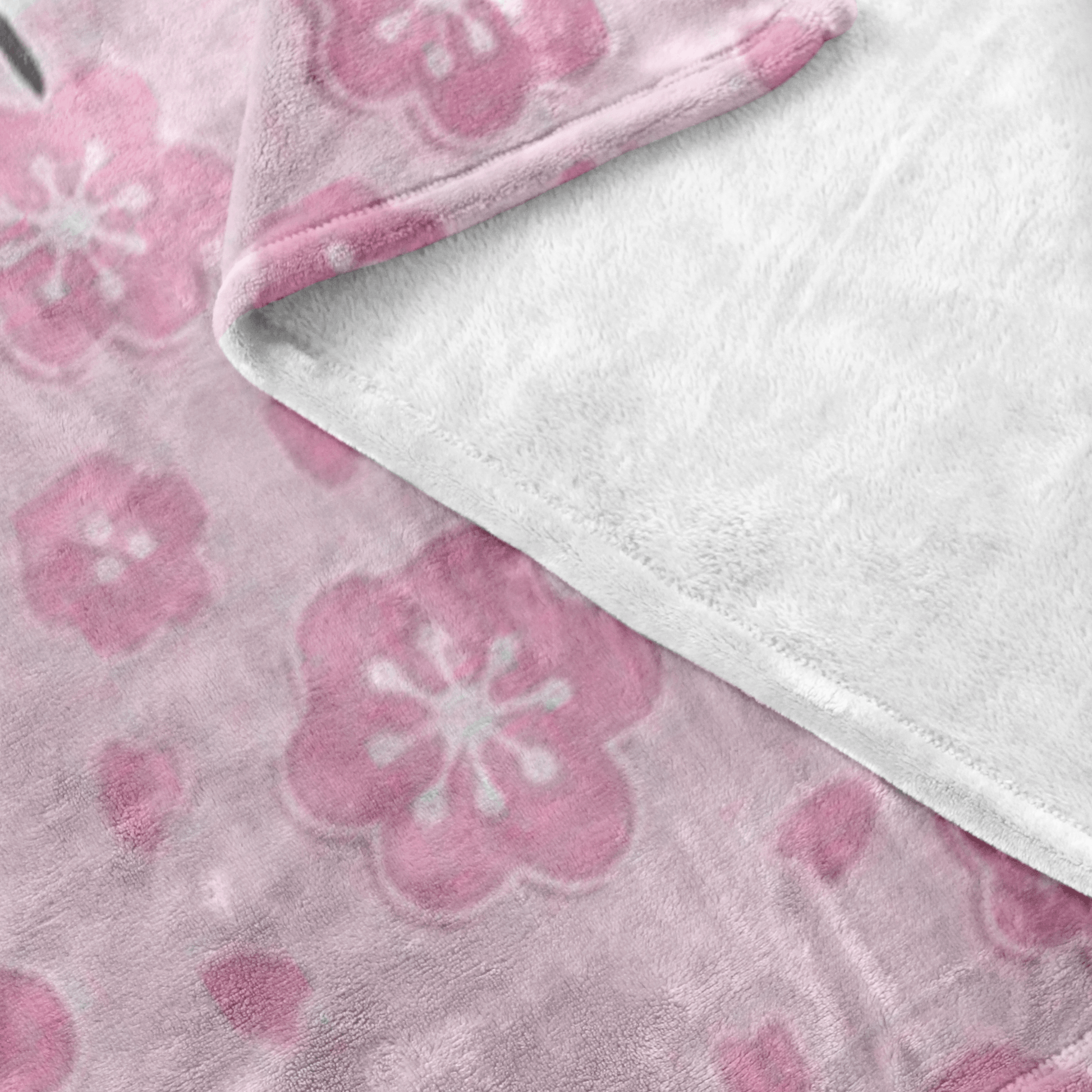 Hello Kitty Cute Fleece Blanket Lightweight Supremely Soft Pink Color - Lusy Store