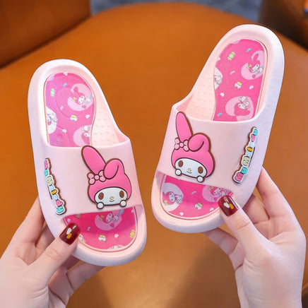 Hello Kitty girls shoes - Children slippers anime - Soft slippers indoor bathroom - Lusy Store LLC