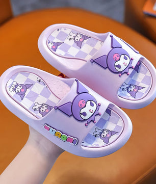 Hello Kitty girls shoes - Children slippers anime - Soft slippers indoor bathroom - Lusy Store LLC