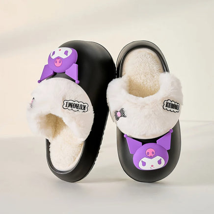 Hello Kitty girls shoes slippers cotton waterproof anti slip