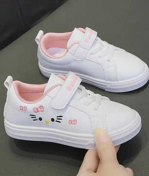 Hello Kitty girls shoes - Sports light casual shoes - Pink cute sneakers for girl - Lusy Store LLC