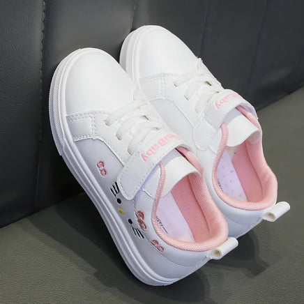 Hello Kitty girls shoes - Sports light casual shoes - Pink cute sneakers for girl - Lusy Store LLC