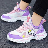 Hello Kitty girls shoes - Spring autumn summer shoes - Breathable casual shoes - Lusy Store LLC