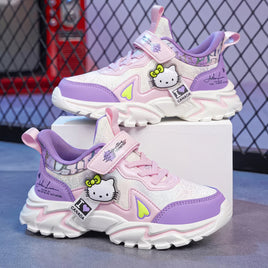 Hello Kitty girls shoes - Spring autumn summer shoes - Breathable casual shoes Purple