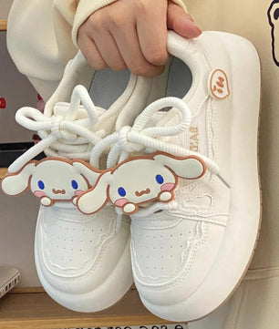 Hello Kitty girls shoes - Summer mesh breathable students board shoes - Lusy Store LLC