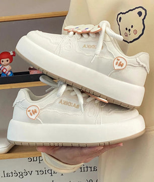 Hello Kitty girls shoes - Summer mesh breathable students board shoes - Lusy Store LLC