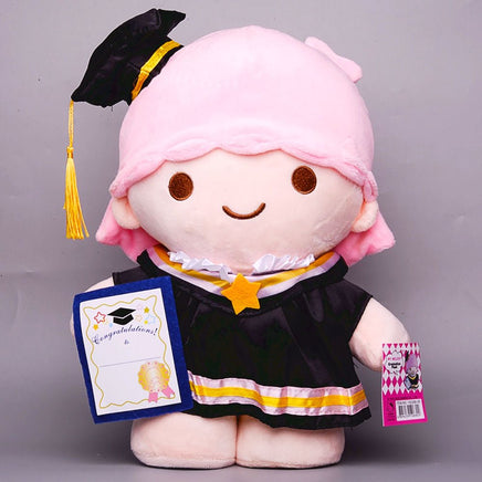 Hello Kitty Graduation Kawaii Sanrio Anime My Melody Kuromi Cinnamoroll Large Plush Doll Sofa Pillow HK77 - Lusy Store LLC