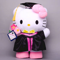 Hello Kitty Graduation Kawaii Sanrio Anime My Melody Kuromi Cinnamoroll Large Plush Doll Sofa Pillow HK77 - Lusy Store LLC