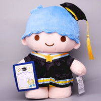 Hello Kitty Graduation Kawaii Sanrio Anime My Melody Kuromi Cinnamoroll Large Plush Doll Sofa Pillow HK77 - Lusy Store LLC