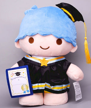 Hello Kitty Graduation Kawaii Sanrio Anime My Melody Kuromi Cinnamoroll Large Plush Doll Sofa Pillow HK77 - Lusy Store LLC