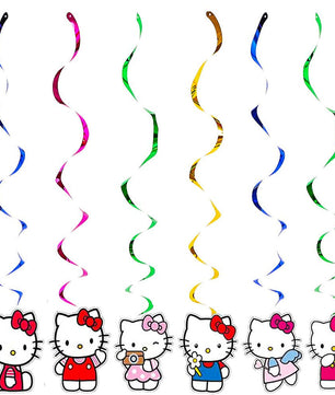 Hello Kitty Graduation Pink Theme Kids Birthday Party Decoration Disposable Tableware Girls HK72-2 - Lusy Store LLC