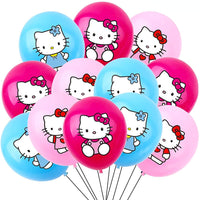 Hello Kitty Graduation Pink Theme Kids Birthday Party Decoration Disposable Tableware Girls HK72-2 - Lusy Store LLC