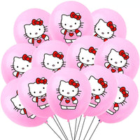 Hello Kitty Graduation Pink Theme Kids Birthday Party Decoration Disposable Tableware Girls HK72-2 - Lusy Store LLC