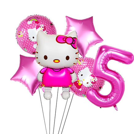 Hello Kitty Graduation Pink Theme Kids Birthday Party Decoration Disposable Tableware Girls HK72 - Lusy Store LLC