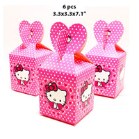 Hello Kitty Graduation Pink Theme Kids Birthday Party Decoration Disposable Tableware Girls HK72-3 - Lusy Store LLC