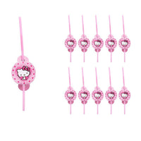 Hello Kitty Graduation Pink Theme Kids Birthday Party Decoration Disposable Tableware Girls HK72-4 - Lusy Store LLC