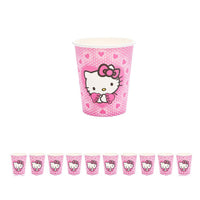 Hello Kitty Graduation Pink Theme Kids Birthday Party Decoration Disposable Tableware Girls HK72-4 - Lusy Store LLC