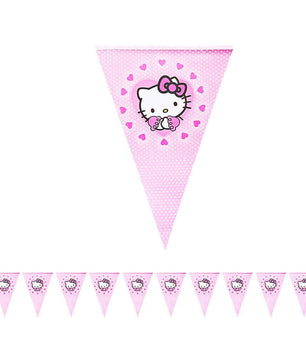 Hello Kitty Graduation Pink Theme Kids Birthday Party Decoration Disposable Tableware Girls HK72-4 - Lusy Store LLC
