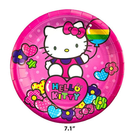 Hello Kitty Graduation Pink Theme Kids Birthday Party Decoration Disposable Tableware Girls HK72-4 - Lusy Store LLC