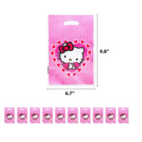 Hello Kitty Graduation Pink Theme Kids Birthday Party Decoration Disposable Tableware Girls HK72-4 - Lusy Store LLC