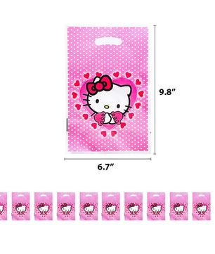 Hello Kitty Graduation Pink Theme Kids Birthday Party Decoration Disposable Tableware Girls HK72-4 - Lusy Store LLC