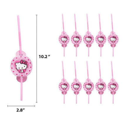 Hello Kitty Graduation Pink Theme Kids Birthday Party Decoration Disposable Tableware Girls HK72-4 - Lusy Store LLC