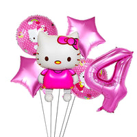 Hello Kitty Graduation Pink Theme Kids Birthday Party Decoration Disposable Tableware Girls HK72 - Lusy Store LLC