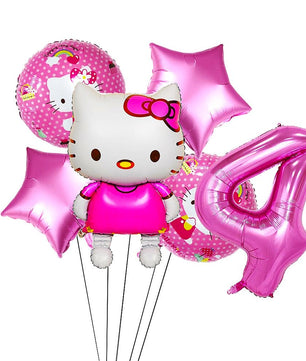 Hello Kitty Graduation Pink Theme Kids Birthday Party Decoration Disposable Tableware Girls HK72 - Lusy Store LLC