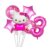 Hello Kitty Graduation Pink Theme Kids Birthday Party Decoration Disposable Tableware Girls HK72 - Lusy Store LLC