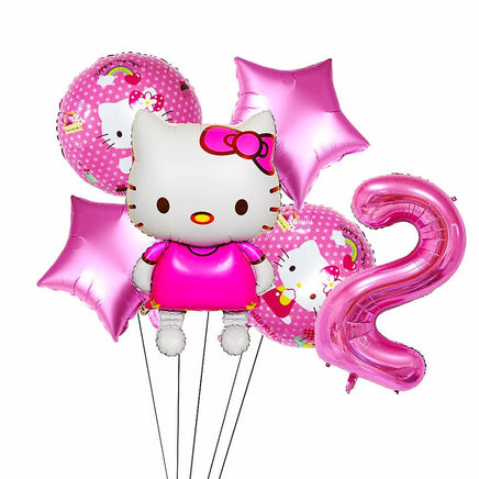 Hello Kitty Graduation Pink Theme Kids Birthday Party Decoration Disposable Tableware Girls HK72 - Lusy Store LLC