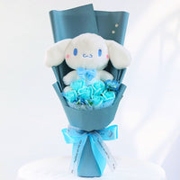 Hello Kitty Graduation Plush Toy Room Decor Plush Bouquet Soft Stuffed Dolls Gifts HK76 - Lusy Store LLC