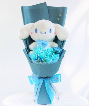 Hello Kitty Graduation Plush Toy Room Decor Plush Bouquet Soft Stuffed Dolls Gifts HK76 - Lusy Store LLC