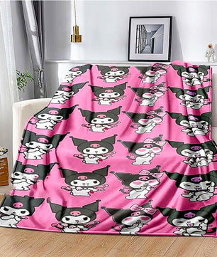 Hello Kitty Halloween Blanket Soft Warm Childrens Gift Grab Blanket Throw Blanket HL36 - Lusy Store LLC