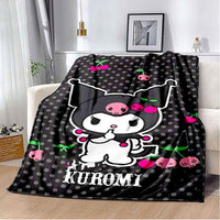 Hello Kitty Halloween Blanket Soft Warm Childrens Gift Grab Blanket Throw Blanket HL36 - Lusy Store LLC