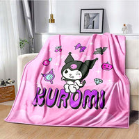 Hello Kitty Halloween Blanket Soft Warm Childrens Gift Grab Blanket Throw Blanket HL36 - Lusy Store LLC