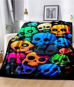 Hello Kitty Halloween Blanket Soft Warm Childrens Gift Grab Blanket Throw Blanket HL36 - Lusy Store LLC