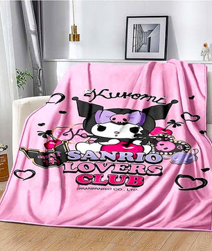Hello Kitty Halloween Blanket Soft Warm Childrens Gift Grab Blanket Throw Blanket HL36 - Lusy Store LLC