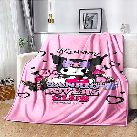 Hello Kitty Halloween Blanket Soft Warm Childrens Gift Grab Blanket Throw Blanket HL36 - Lusy Store LLC