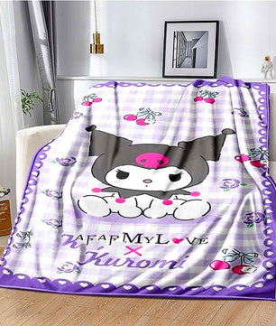 Hello Kitty Halloween Blanket Soft Warm Childrens Gift Grab Blanket Throw Blanket HL36 - Lusy Store LLC