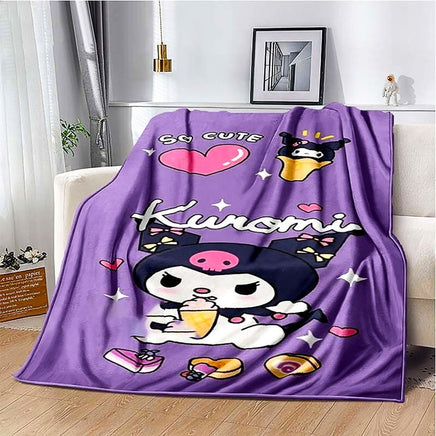 Hello Kitty Halloween Blanket Soft Warm Childrens Gift Grab Blanket Throw Blanket HL36 - Lusy Store LLC