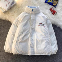 Hello Kitty Jacket Double-Sided Cotton Cute Girls Y2K High Quality Gift