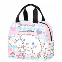 Hello Kitty Lunchbox Sanrio Students Portable Zipper Camping Picnic Bags Waterproof HK87-2 - Lusy Store LLC