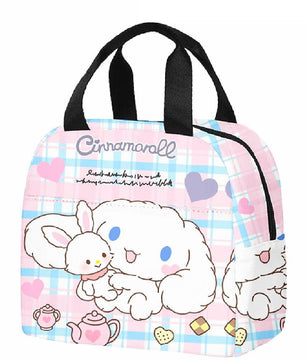 Hello Kitty Lunchbox Sanrio Students Portable Zipper Camping Picnic Bags Waterproof HK87-2 - Lusy Store LLC