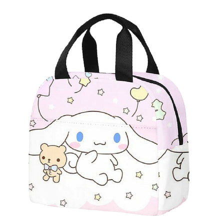 Hello Kitty Lunchbox Sanrio Students Portable Zipper Camping Picnic Bags Waterproof HK87-2 - Lusy Store LLC
